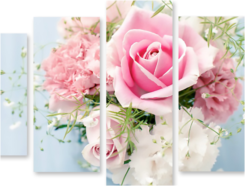 Картина модульная на холсте Модулка Нежная роза 150x105 см, 1317
Картина модульная на холсте Модулка Нежная роза 150x105 см, 1317