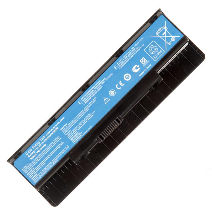 фото Аккумулятор для ноутбука asus n56vb и др., 5200mah, 10.8v rocknparts