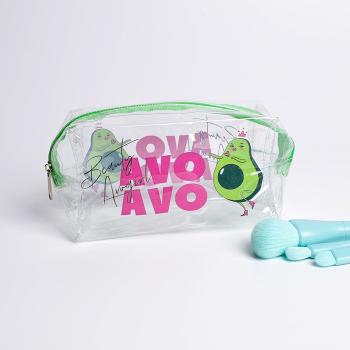 Косметичка пенал из прозрачного PVC AVOgirl, 14х8 см, Прозрачный;розовый;зеленый, 1620649
Косметичка пенал из прозрачного PVC AVOgirl, 14х8 см, Прозрачный;розовый;зеленый, 1620649