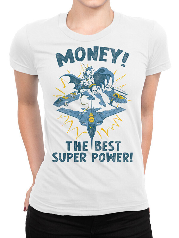 Футболка женская Dream Shirts Темный Рыцарь 10008861 белая 2XL, Темный Рыцарь "Деньги - самая лучшая суперсила" Женская 10008861
Футболка женская Dream Shirts Темный Рыцарь 10008861 белая 2XL, Темный Рыцарь "Деньги - самая лучшая суперсила" Женская 10008861