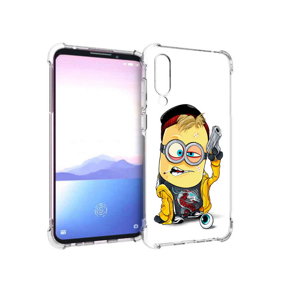 Чехол MyPads Tocco для Meizu 16XS миньон бандит (PT136345.89.475), Прозрачный, Tocco 
Чехол MyPads Tocco для Meizu 16XS миньон бандит (PT136345.89.475), Прозрачный, Tocco