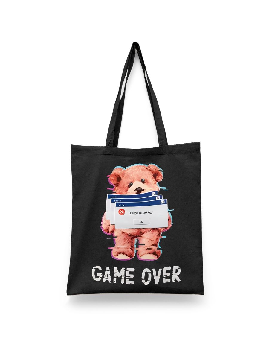 Шоппер унисекс Каждому Своё Game over/Мишка/Арт STDT8, черный, Game over/Мишка/Арт STDT8
Шоппер унисекс Каждому Своё Game over/Мишка/Арт STDT8, черный, Game over/Мишка/Арт STDT8