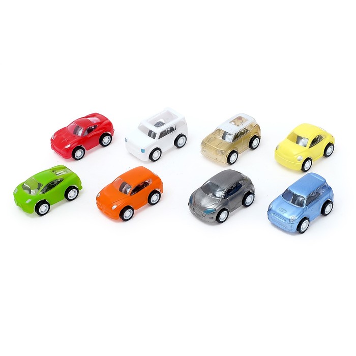 Машина инерционная, набор 8 шт, Разноцветный
Машина инерционная, набор 8 шт, Разноцветный