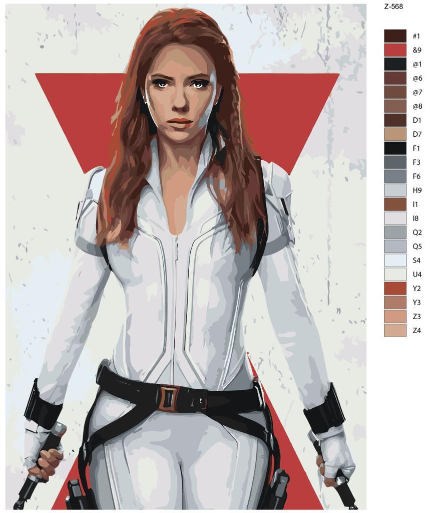 Картина по номерам BRUSHES-PAINTS Z-568, Скарлетт Йоханссон. Черная вдова
Картина по номерам BRUSHES-PAINTS Z-568, Скарлетт Йоханссон. Черная вдова