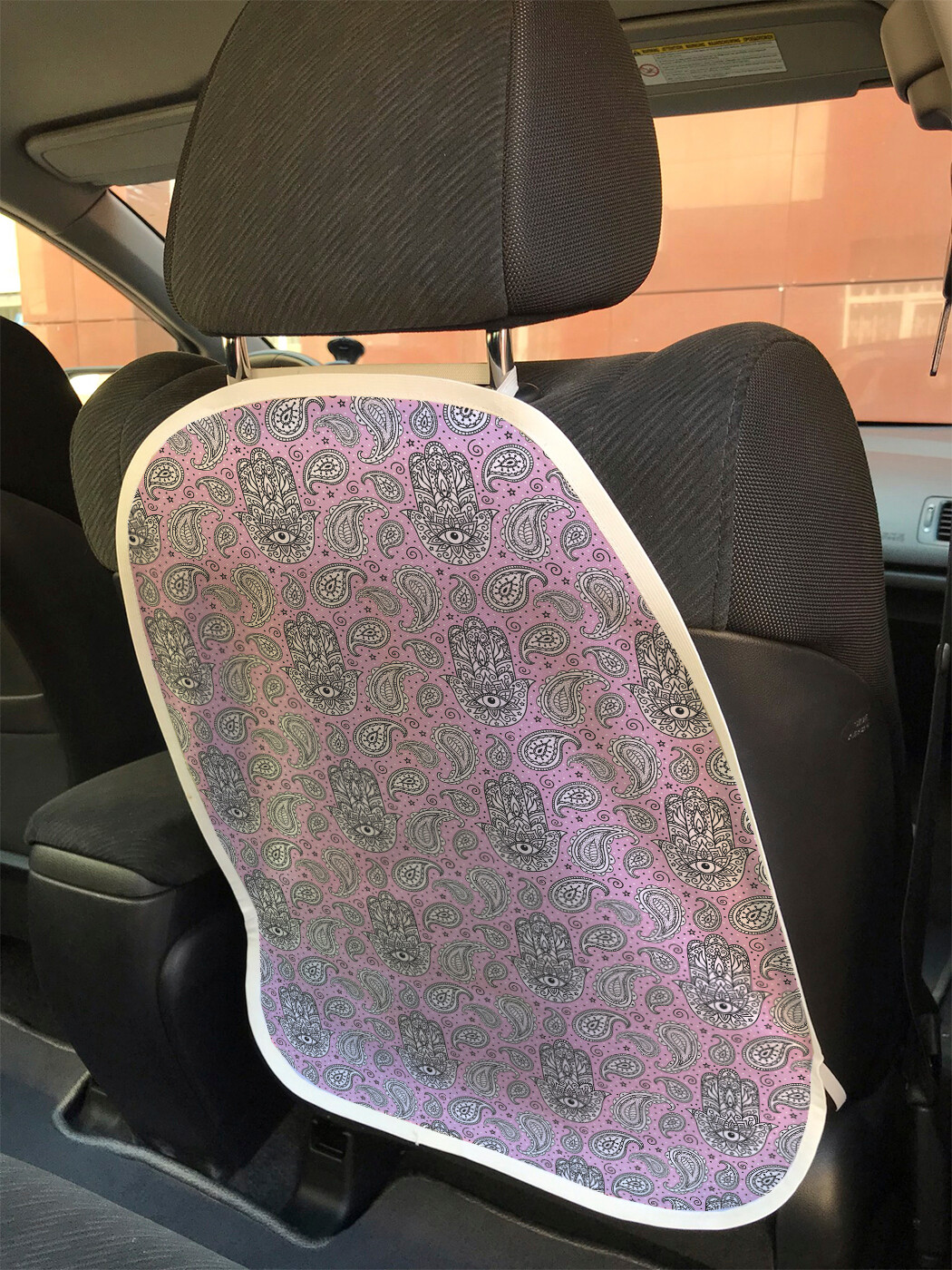 Накидка на спинку сиденья JoyArty Хамса и пейсли, 45х62, Хамса и пейсли 
Накидка на спинку сиденья JoyArty Хамса и пейсли, 45х62, Хамса и пейсли