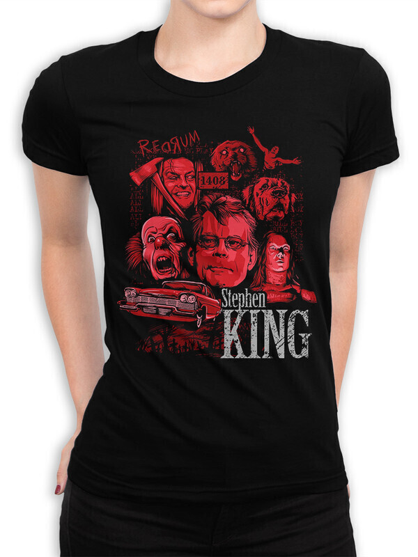 Футболка женская Dream Shirts Стивен Кинг Женская 10009721 черная L, Стивен Кинг Женская 10009721
Футболка женская Dream Shirts Стивен Кинг Женская 10009721 черная L, Стивен Кинг Женская 10009721