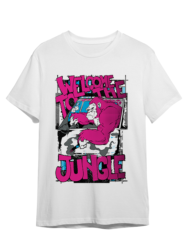 Футболка унисекс СувенирShop Абстракция Welcome to the jungle / Обезьяна белая 2XL (52-54), Белый, Абстракция "Welcome to the jungle / Monkey / Обезьяна" 125
Футболка унисекс СувенирShop Абстракция Welcome to the jungle / Обезьяна белая 2XL (52-54), Белый, Абстракция "Welcome to the jungle / Monkey / Обезьяна" 125