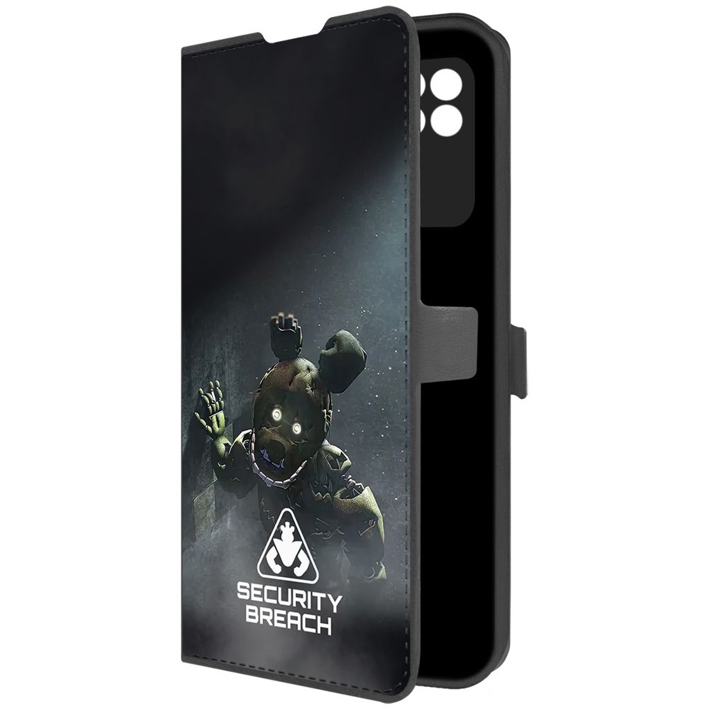 Чехол-книжка Krutoff Eco Book для Xiaomi Redmi 10C ФНАФ - Нарушение безопасности (черный)
Чехол-книжка Krutoff Eco Book для Xiaomi Redmi 10C ФНАФ - Нарушение безопасности (черный)