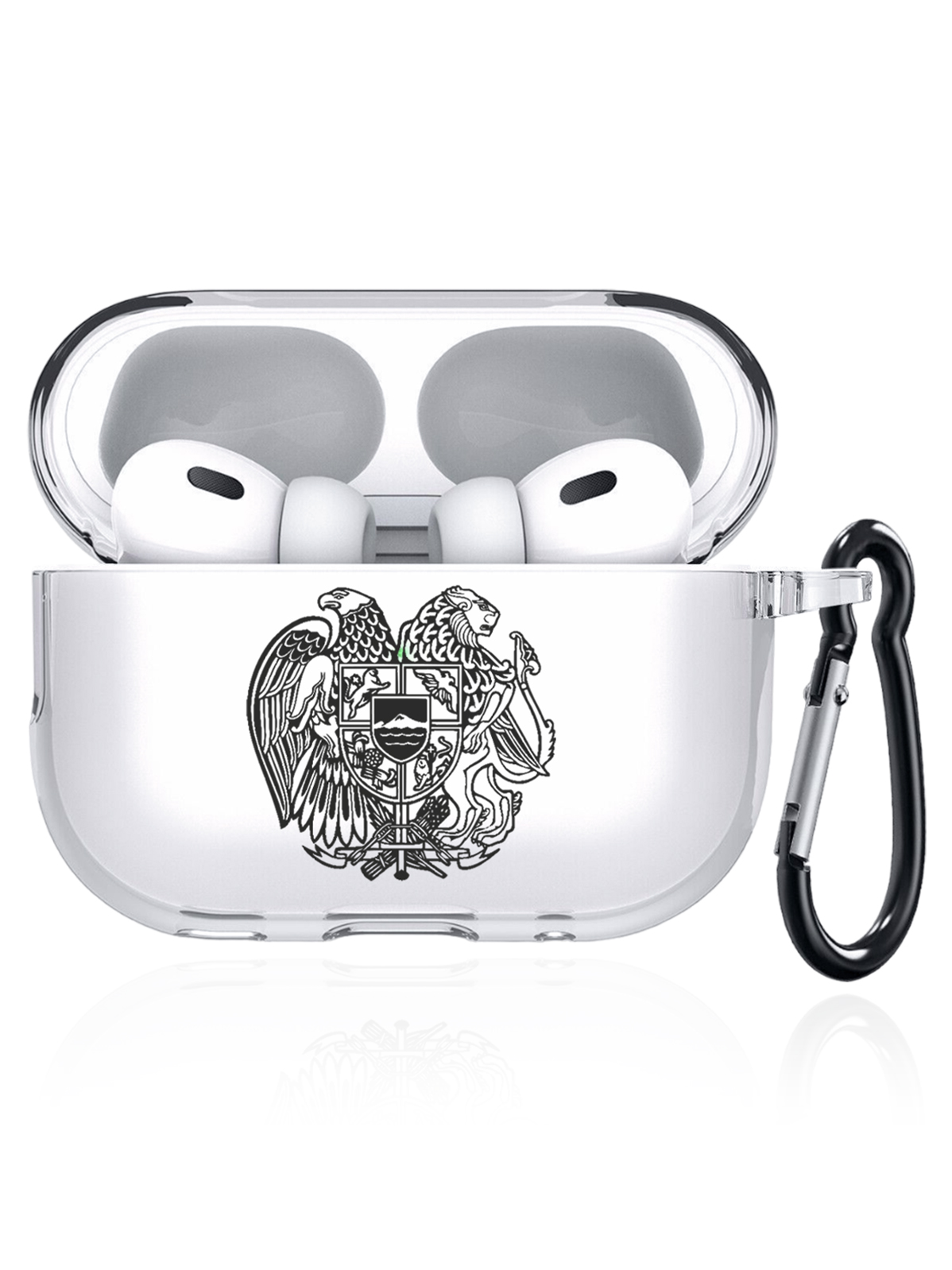 Чехол SignumCase для Apple AirPods Pro 2 Герб Армении прозрачный, Черный;прозрачный, Герб Армении
Чехол SignumCase для Apple AirPods Pro 2 Герб Армении прозрачный, Черный;прозрачный, Герб Армении