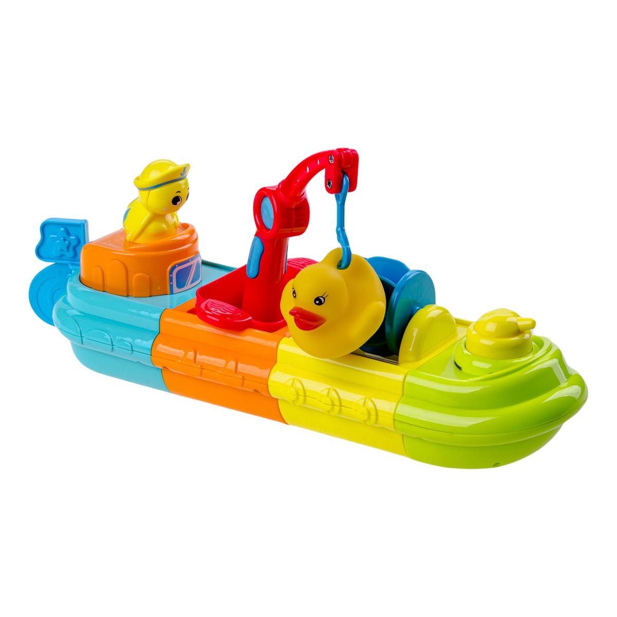Игрушка для ванны Baby&Kids Кораблик с уткой и черепахой для купания, 30 см, разноцветный, ES56472
Игрушка для ванны Baby&Kids Кораблик с уткой и черепахой для купания, 30 см, разноцветный, ES56472