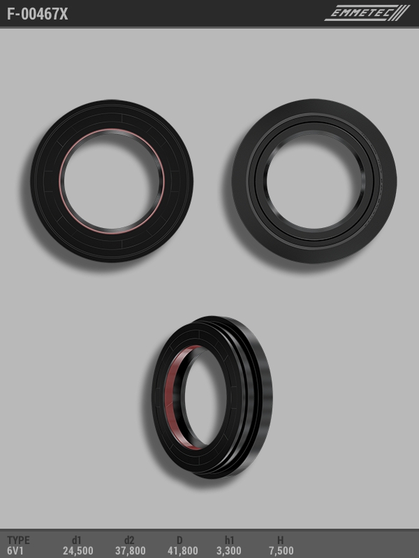 Сальник рулевой рейки EMMETEC 24.5x37.8/41.8x3.3/7.5 (6V1) F-00467X, F-00467X, F00467X
Сальник рулевой рейки EMMETEC 24.5x37.8/41.8x3.3/7.5 (6V1) F-00467X, F-00467X, F00467X