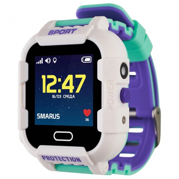 фото Детские смарт-часы smarus kids k6 белые