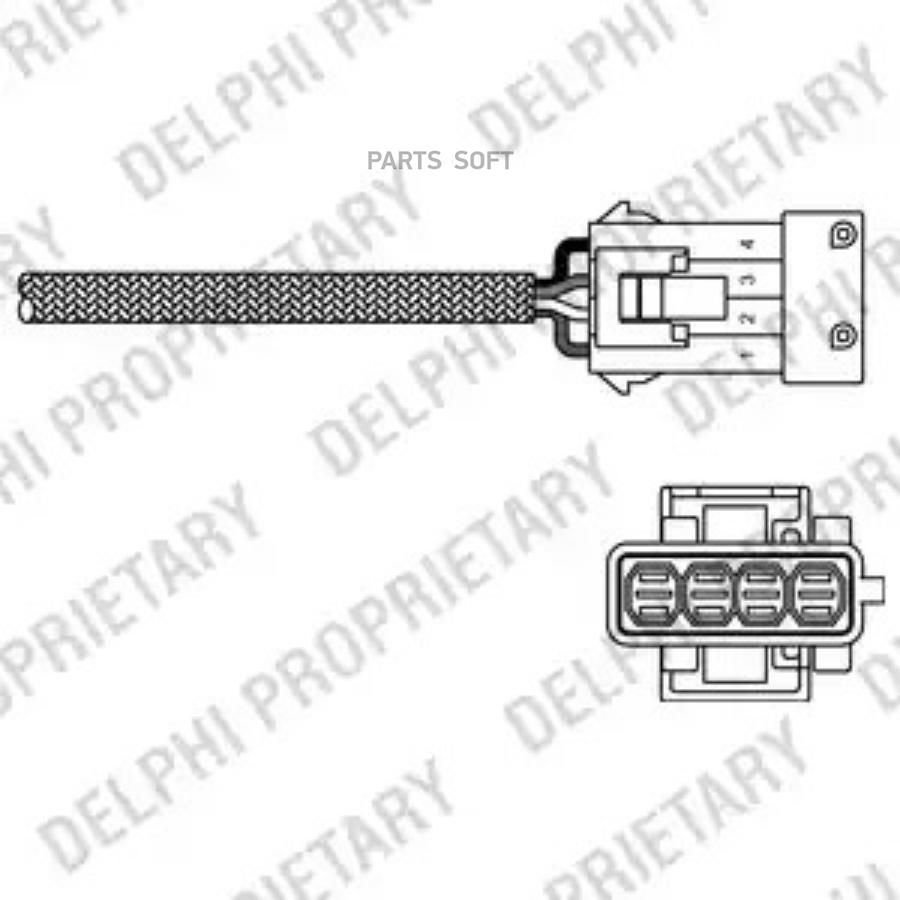 DELPHI Лямбда-зонд /525 mm./ (4-х контактн.) PEUGEOT 307, 407, 807 / CITROEN C4, C5, C8
DELPHI Лямбда-зонд /525 mm./ (4-х контактн.) PEUGEOT 307, 407, 807 / CITROEN C4, C5, C8