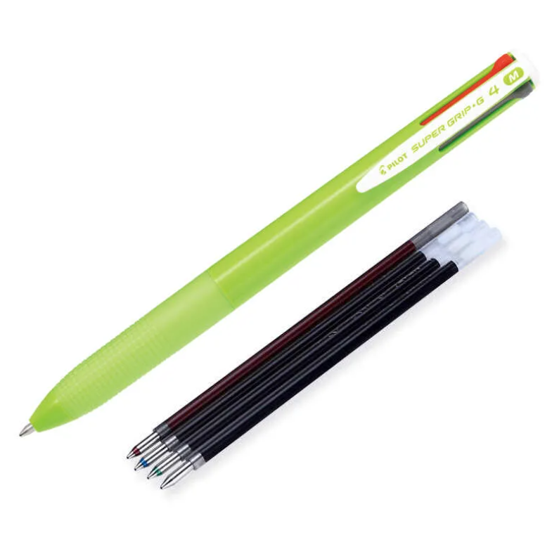 Ручка шариковая Pilot Super Grip G BPKGG-35M-LG, зел., син., красн., черн., 1 мм, 1 шт.
Ручка шариковая Pilot Super Grip G BPKGG-35M-LG, зел., син., красн., черн., 1 мм, 1 шт.
