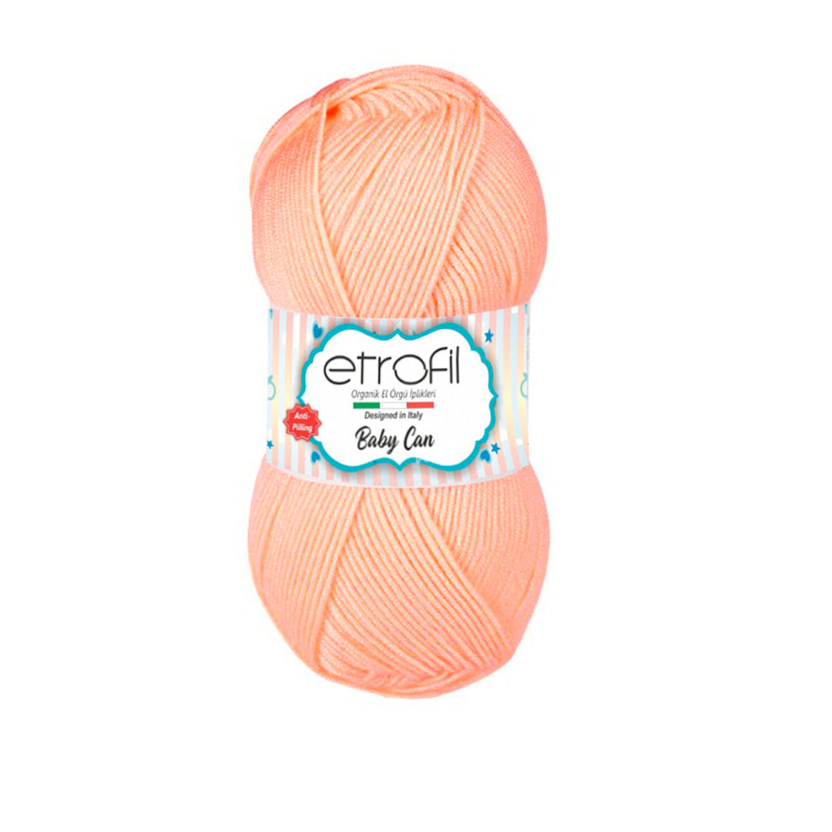 Пряжа Etrofil Baby Can 100г, 250м (антипиллинговый акрил) (80022 лососевый), 5 мотков, Коралловый, BABY CAN
Пряжа Etrofil Baby Can 100г, 250м (антипиллинговый акрил) (80022 лососевый), 5 мотков, Коралловый, BABY CAN