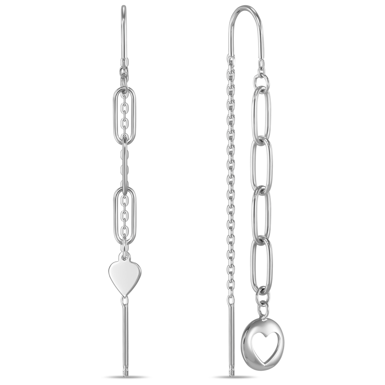 Серьги продевки из серебра MIUZ Diamonds (Московский ювелирный завод) E2050-0221795-00245, E2050-0221795-00245
Серьги продевки из серебра MIUZ Diamonds (Московский ювелирный завод) E2050-0221795-00245, E2050-0221795-00245