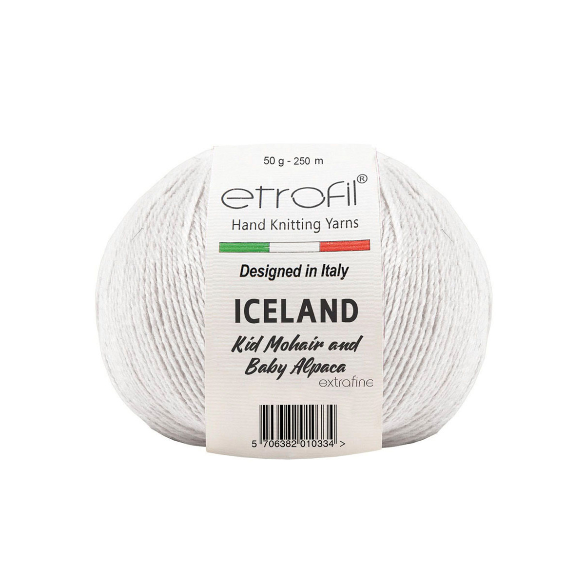Пряжа Etrofil Iceland 50г, 250м (кид мохер, беби альпака) (70027 белый), 10 мотков, ICELAND
Пряжа Etrofil Iceland 50г, 250м (кид мохер, беби альпака) (70027 белый), 10 мотков, ICELAND