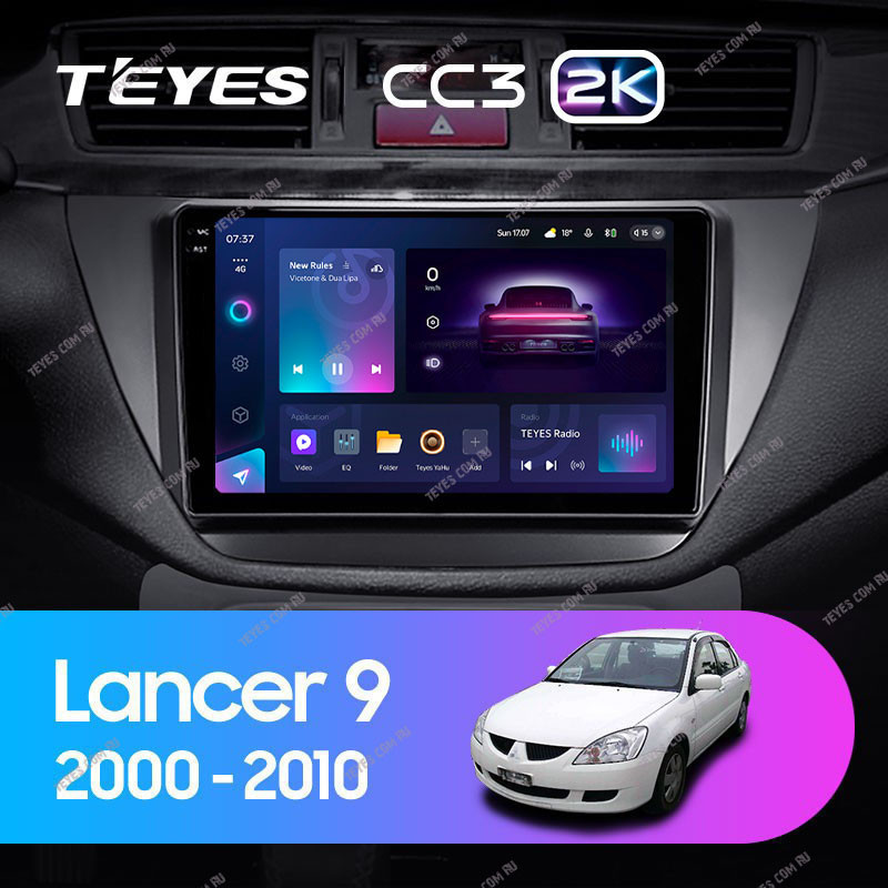 Штатная магнитола Teyes CC3 2K 4/32 Mitsubishi Lancer 9 CS (2000-2010), CC3 2K
Штатная магнитола Teyes CC3 2K 4/32 Mitsubishi Lancer 9 CS (2000-2010), CC3 2K