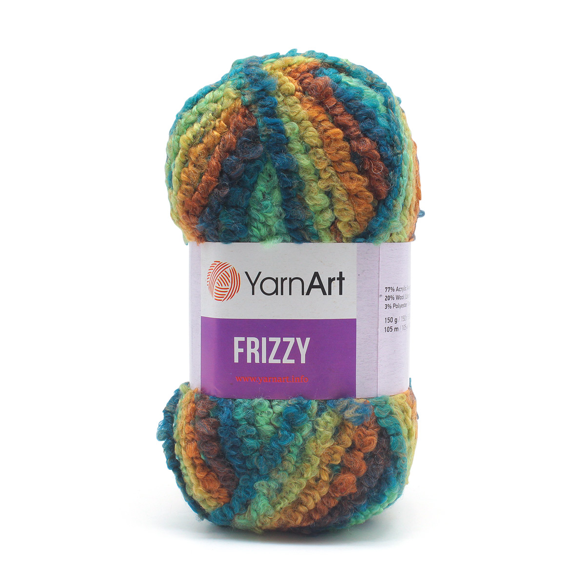 Пряжа для вязания YarnArt Frizzy 150г, 105м (акрил, шерсть, gолиэстер) (419), 3 мотка, Бирюзовый, 7733923
Пряжа для вязания YarnArt Frizzy 150г, 105м (акрил, шерсть, gолиэстер) (419), 3 мотка, Бирюзовый, 7733923