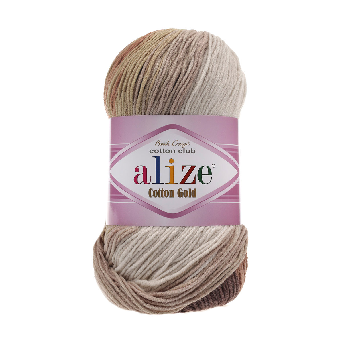 Пряжа Alize 7731301_00019 COTTON GOLD BATIK 3300 коричневый-бежевый-молочный, COTTON GOLD BATIK
Пряжа Alize 7731301_00019 COTTON GOLD BATIK 3300 коричневый-бежевый-молочный, COTTON GOLD BATIK