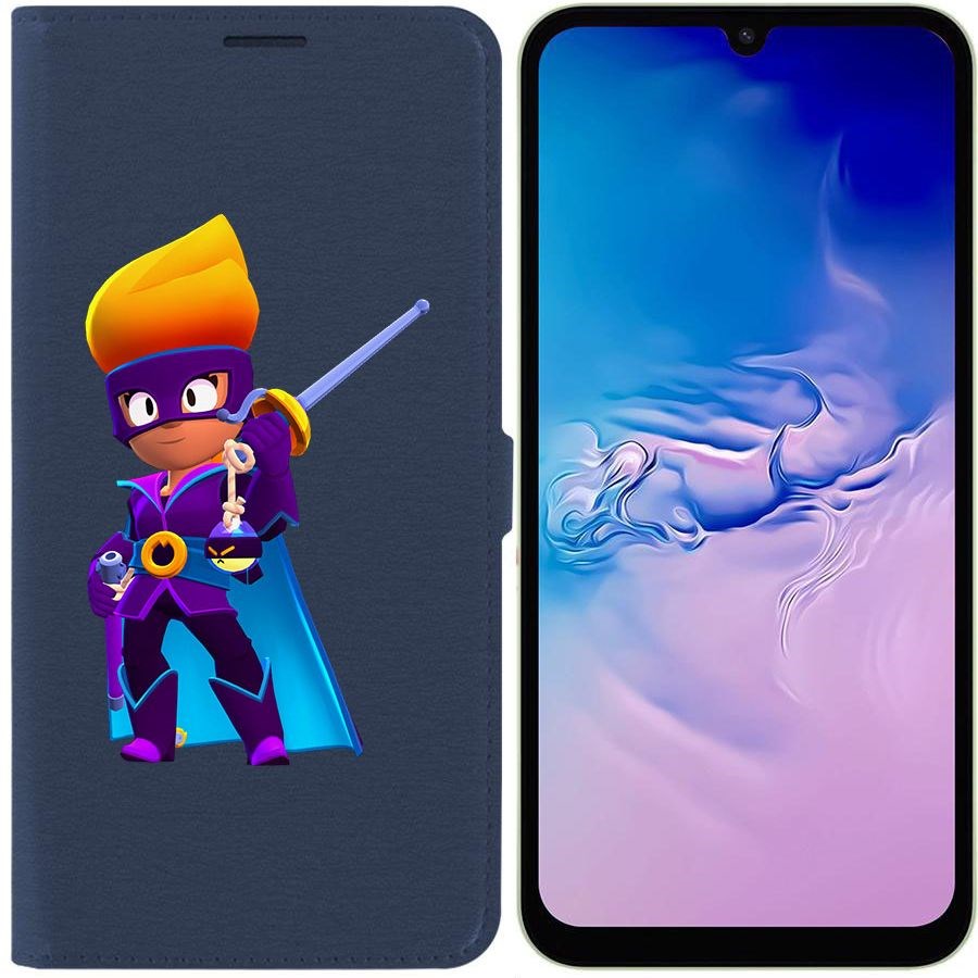 Чехол-книжка Эко для Samsung Galaxy A24 (A245) Brawl Stars-Амбер де Ла Вега (синий)
Чехол-книжка Эко для Samsung Galaxy A24 (A245) Brawl Stars-Амбер де Ла Вега (синий)