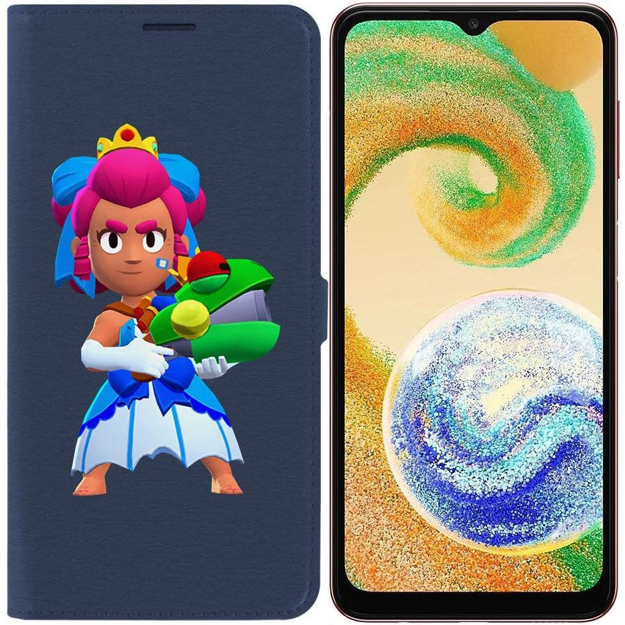 Чехол-книжка Эко для Samsung Galaxy A04s (A047) Brawl Stars-Принцесса Шелли (синий)
Чехол-книжка Эко для Samsung Galaxy A04s (A047) Brawl Stars-Принцесса Шелли (синий)