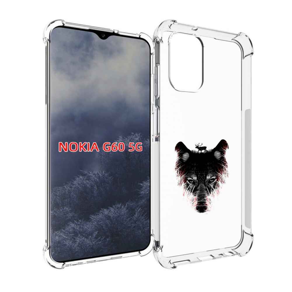 Чехол MyPads волк в траве для Nokia G60 5G, Прозрачный, Tocco 
Чехол MyPads волк в траве для Nokia G60 5G, Прозрачный, Tocco