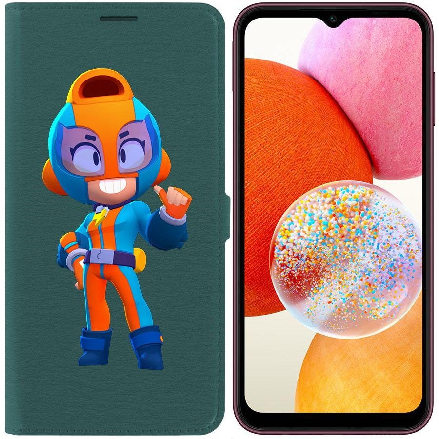 Чехол-книжка Эко для Samsung Galaxy A14 4G (A145) Brawl Stars-GT Макс (зелёный опал)
Чехол-книжка Эко для Samsung Galaxy A14 4G (A145) Brawl Stars-GT Макс (зелёный опал)