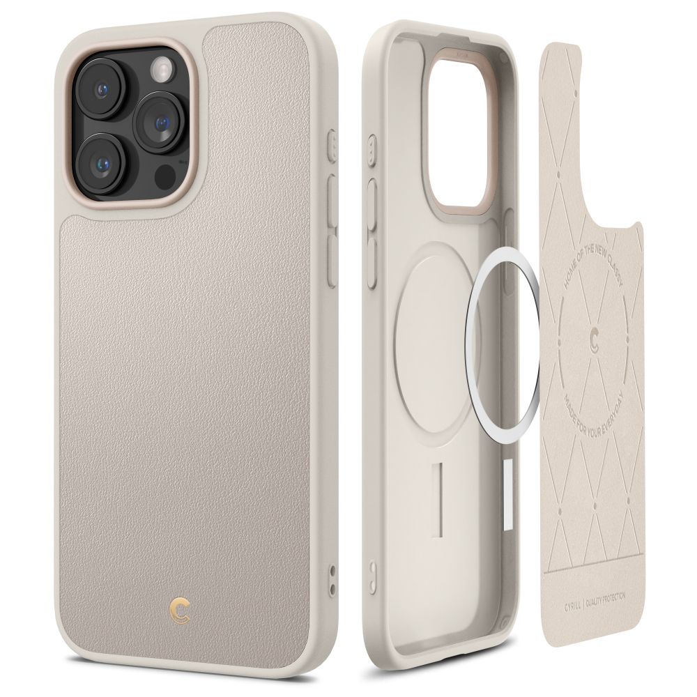 Чехол Spigen Cyrill для iPhone 15 Pro - Kajuk Mag - Бежевый - ACS06770, iPhone 15 Pro - Cyrill|Cyrill Kajuk Mag
Чехол Spigen Cyrill для iPhone 15 Pro - Kajuk Mag - Бежевый - ACS06770, iPhone 15 Pro - Cyrill|Cyrill Kajuk Mag