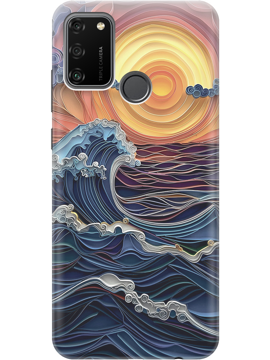 Силиконовый чехол на Honor 9A с принтом "Волны на закате", Прозрачный;оранжевый;синий, 722942010
Силиконовый чехол на Honor 9A с принтом "Волны на закате", Прозрачный;оранжевый;синий, 722942010