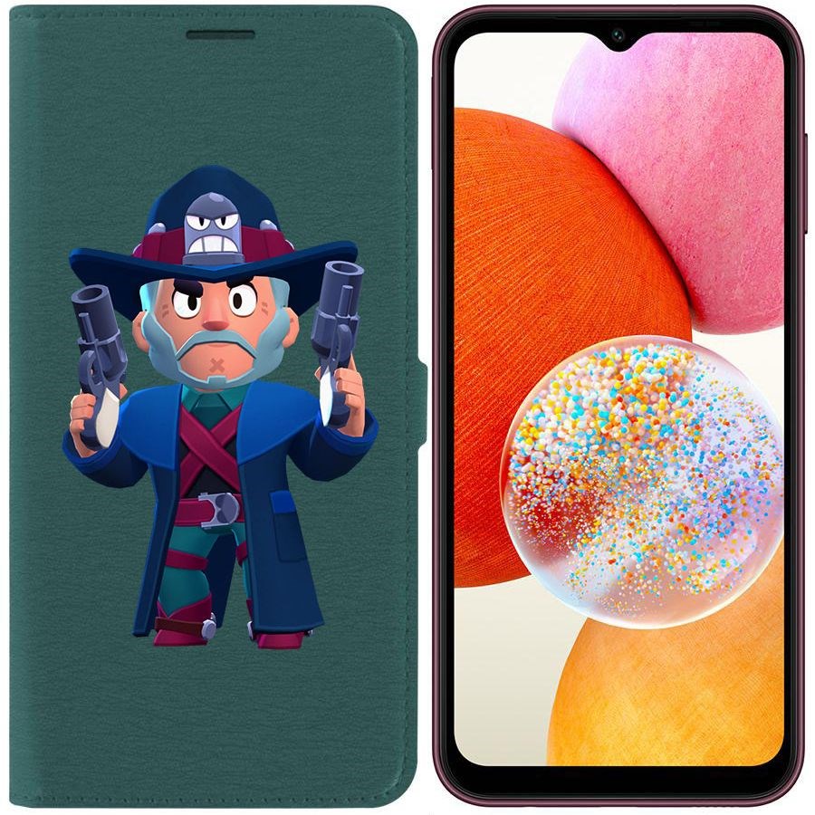Чехол-книжка Эко для Samsung Galaxy A14 4G (A145) Brawl Stars-Стрелок Кольт (зелёный опал)
Чехол-книжка Эко для Samsung Galaxy A14 4G (A145) Brawl Stars-Стрелок Кольт (зелёный опал)
