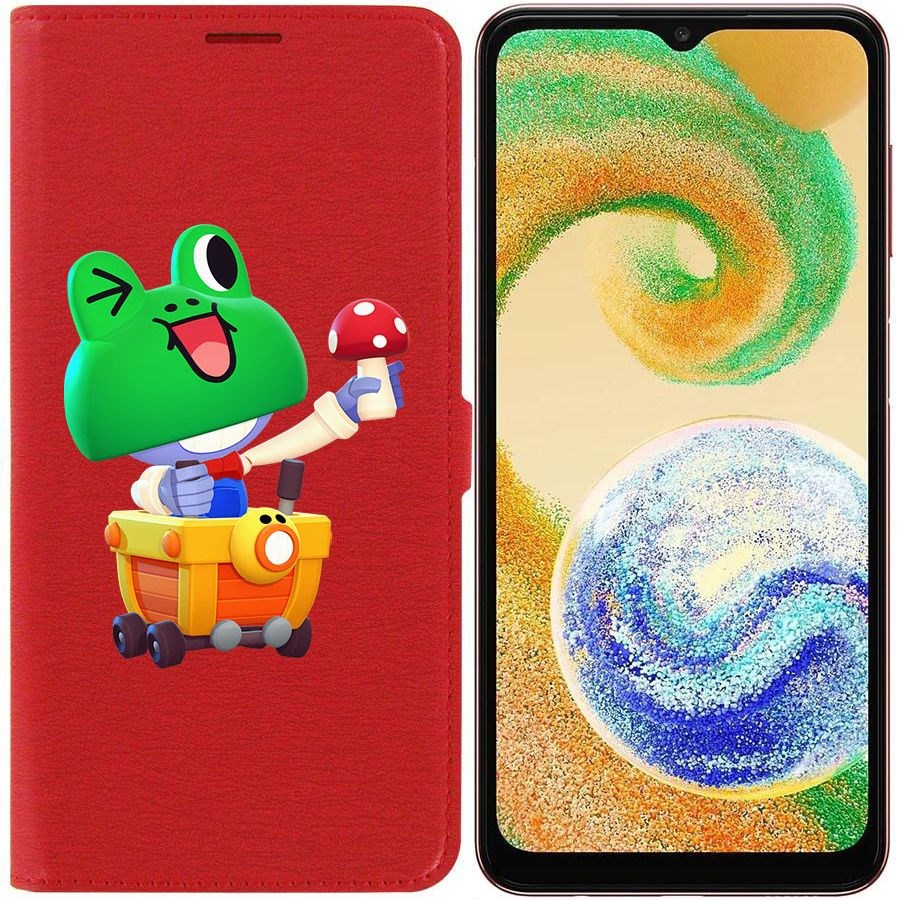 Чехол-книжка Эко для Samsung Galaxy A04s (A047) Brawl Stars-Леонард Карл (красный)
Чехол-книжка Эко для Samsung Galaxy A04s (A047) Brawl Stars-Леонард Карл (красный)