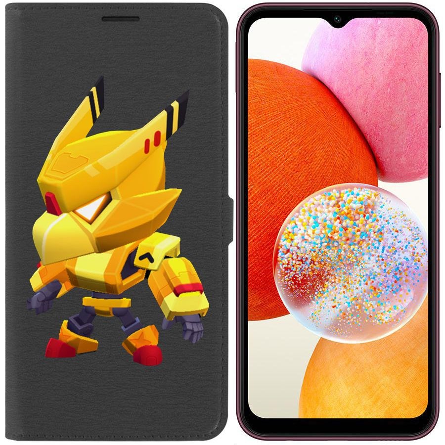 Чехол-книжка Эко для Samsung Galaxy A14 4G (A145) Brawl Stars-Ворон Золотой Меха (черный)
Чехол-книжка Эко для Samsung Galaxy A14 4G (A145) Brawl Stars-Ворон Золотой Меха (черный)