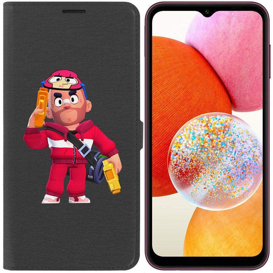 Чехол-книжка Эко для Samsung Galaxy A14 4G (A145) Brawl Stars-Красавчик Кольт (черный)
Чехол-книжка Эко для Samsung Galaxy A14 4G (A145) Brawl Stars-Красавчик Кольт (черный)