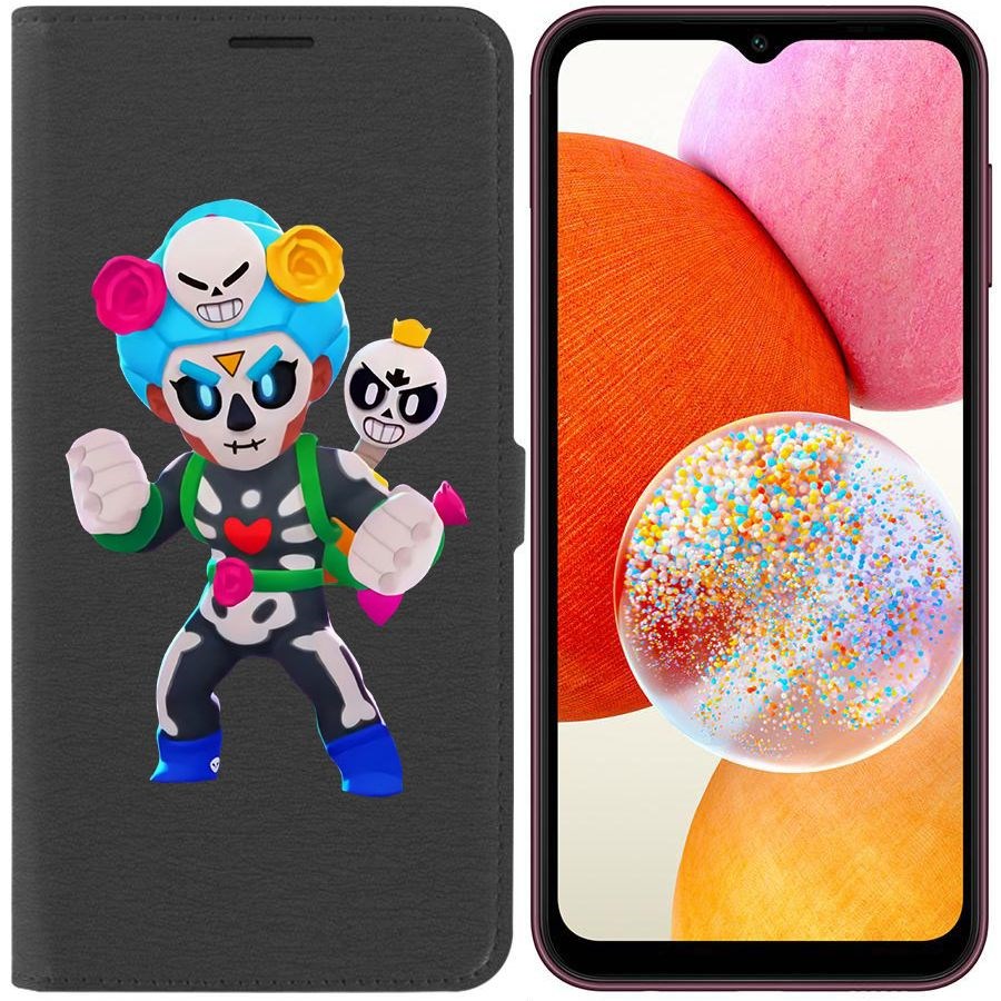 Чехол-книжка Эко для Samsung Galaxy A14 4G (A145) Brawl Stars-Хэллоуинская Роза (черный)
Чехол-книжка Эко для Samsung Galaxy A14 4G (A145) Brawl Stars-Хэллоуинская Роза (черный)