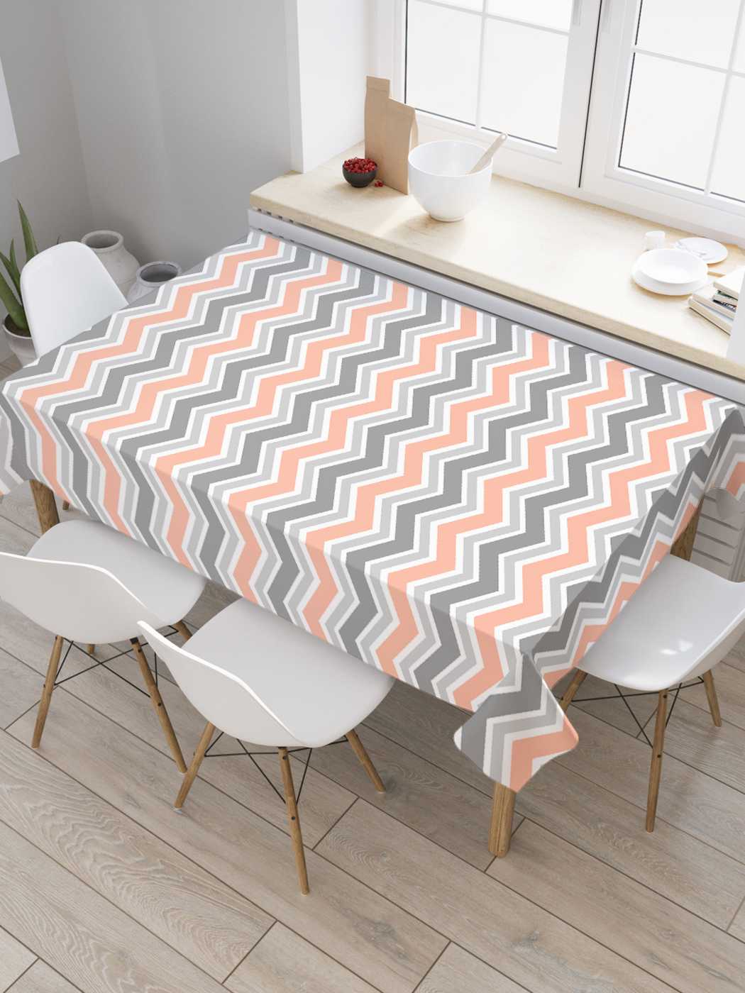 Скатерть прямоугольная JoyArty "Просторы зигзагов" из оксфорда, 120x145 см, Серый, Просторы зигзагов
Скатерть прямоугольная JoyArty "Просторы зигзагов" из оксфорда, 120x145 см, Серый, Просторы зигзагов