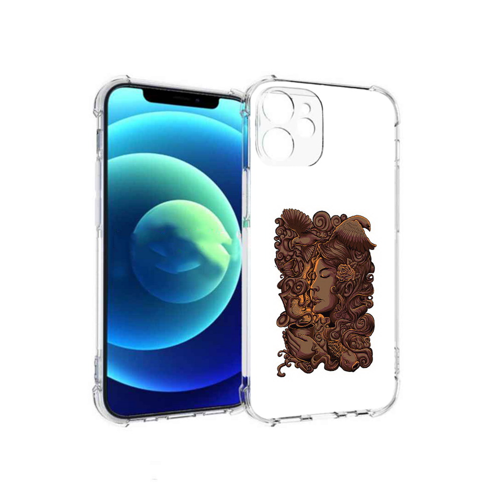 Чехол MyPads Tocco для Apple iPhone 12 mini девушка с длинными волосами абстракция, Прозрачный, Tocco
Чехол MyPads Tocco для Apple iPhone 12 mini девушка с длинными волосами абстракция, Прозрачный, Tocco
