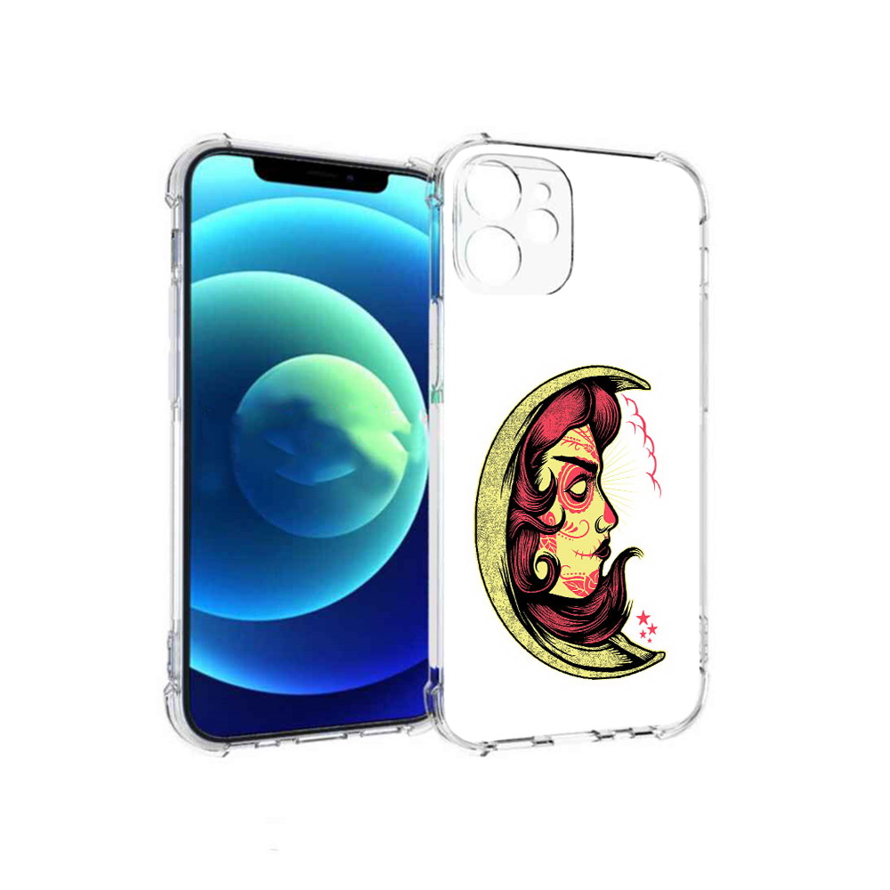 Чехол MyPads Tocco для Apple iPhone 12 mini желтый полумесяц с лицом девушки, Прозрачный, Tocco
Чехол MyPads Tocco для Apple iPhone 12 mini желтый полумесяц с лицом девушки, Прозрачный, Tocco