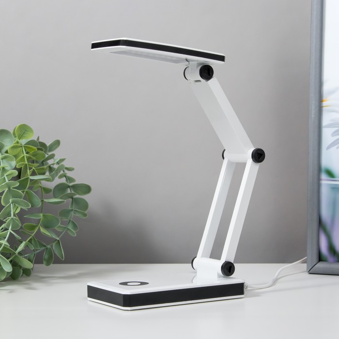 Лампа настольная LED 30 диодов "Современный" бело-черный от батареек складная 24х7х12,5 см
Лампа настольная LED 30 диодов "Современный" бело-черный от батареек складная 24х7х12,5 см