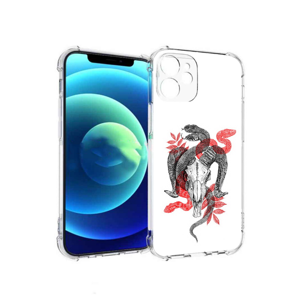 Чехол MyPads Tocco для Apple iPhone 12 mini змея в черепе рисунок (PT157566.610.365), Прозрачный, Tocco
Чехол MyPads Tocco для Apple iPhone 12 mini змея в черепе рисунок (PT157566.610.365), Прозрачный, Tocco