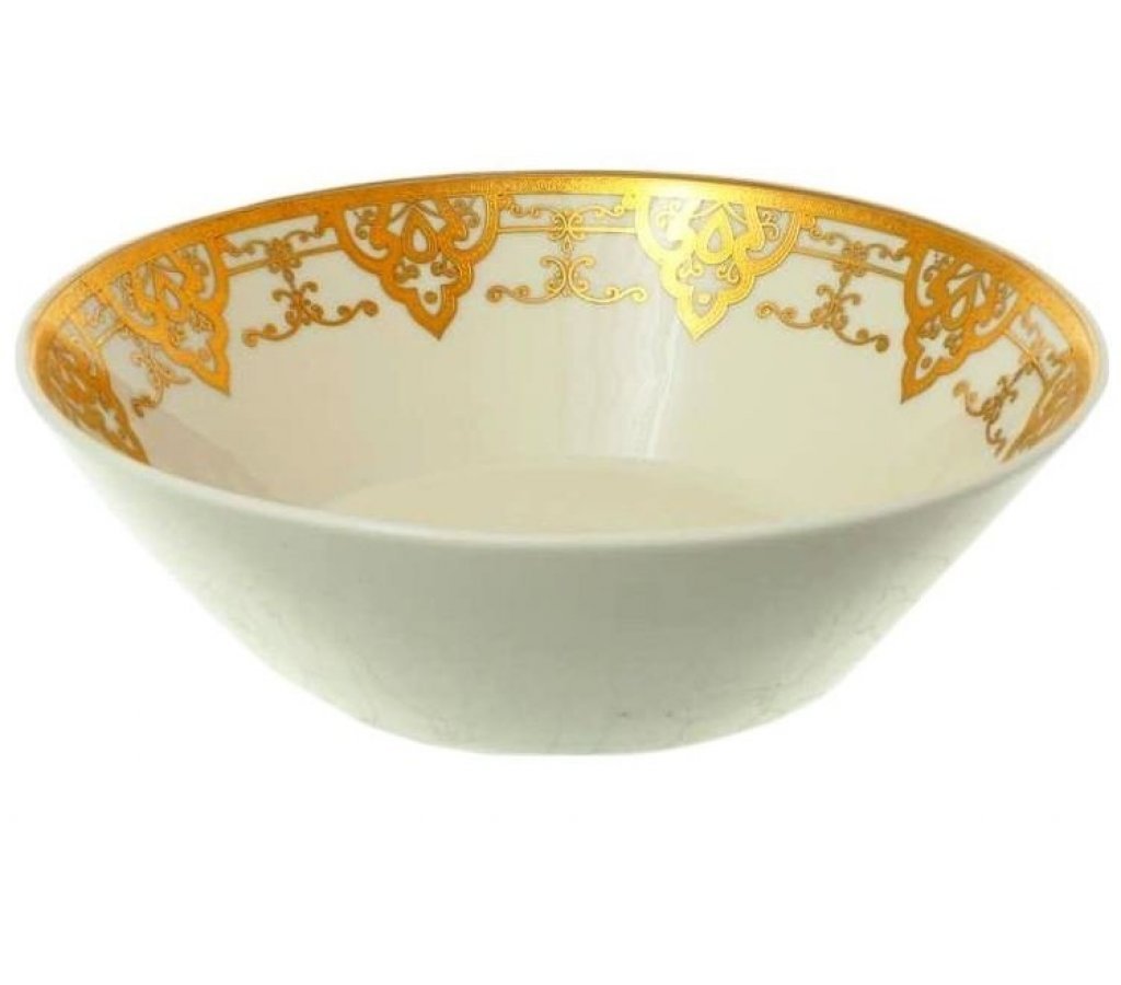 Набор салатников 19 см Falkenporzellan Imperial Crem Gold 6 шт, Бежевый;золотистый, 14605-02
Набор салатников 19 см Falkenporzellan Imperial Crem Gold 6 шт, Бежевый;золотистый, 14605-02