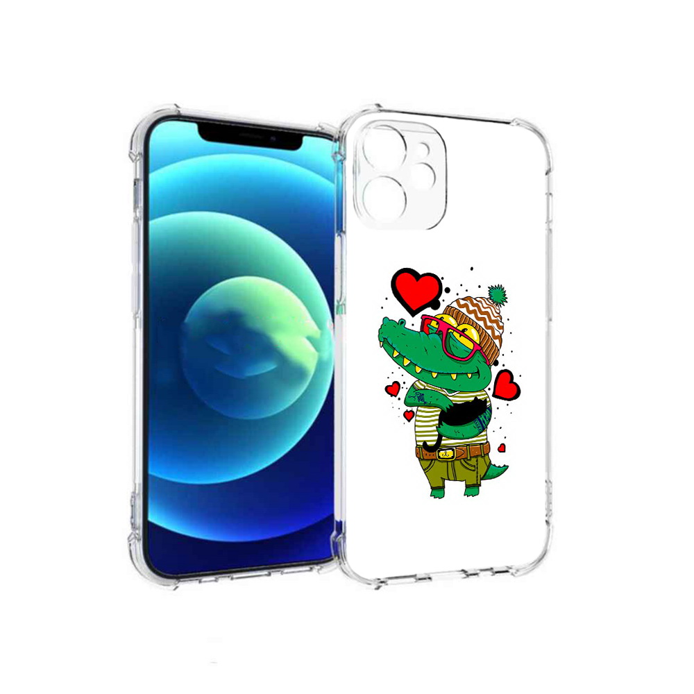 Чехол MyPads Tocco для Apple iPhone 12 mini Влюбленный крокодил (PT157566.610.48), Прозрачный, Tocco
Чехол MyPads Tocco для Apple iPhone 12 mini Влюбленный крокодил (PT157566.610.48), Прозрачный, Tocco