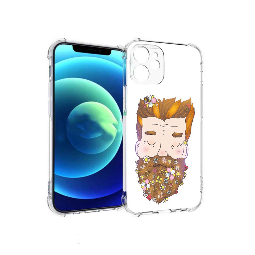 Чехол MyPads Tocco для Apple iPhone 12 mini мужчина с цветами в бороде (PT157566.610.489), Прозрачный, Tocco
Чехол MyPads Tocco для Apple iPhone 12 mini мужчина с цветами в бороде (PT157566.610.489), Прозрачный, Tocco