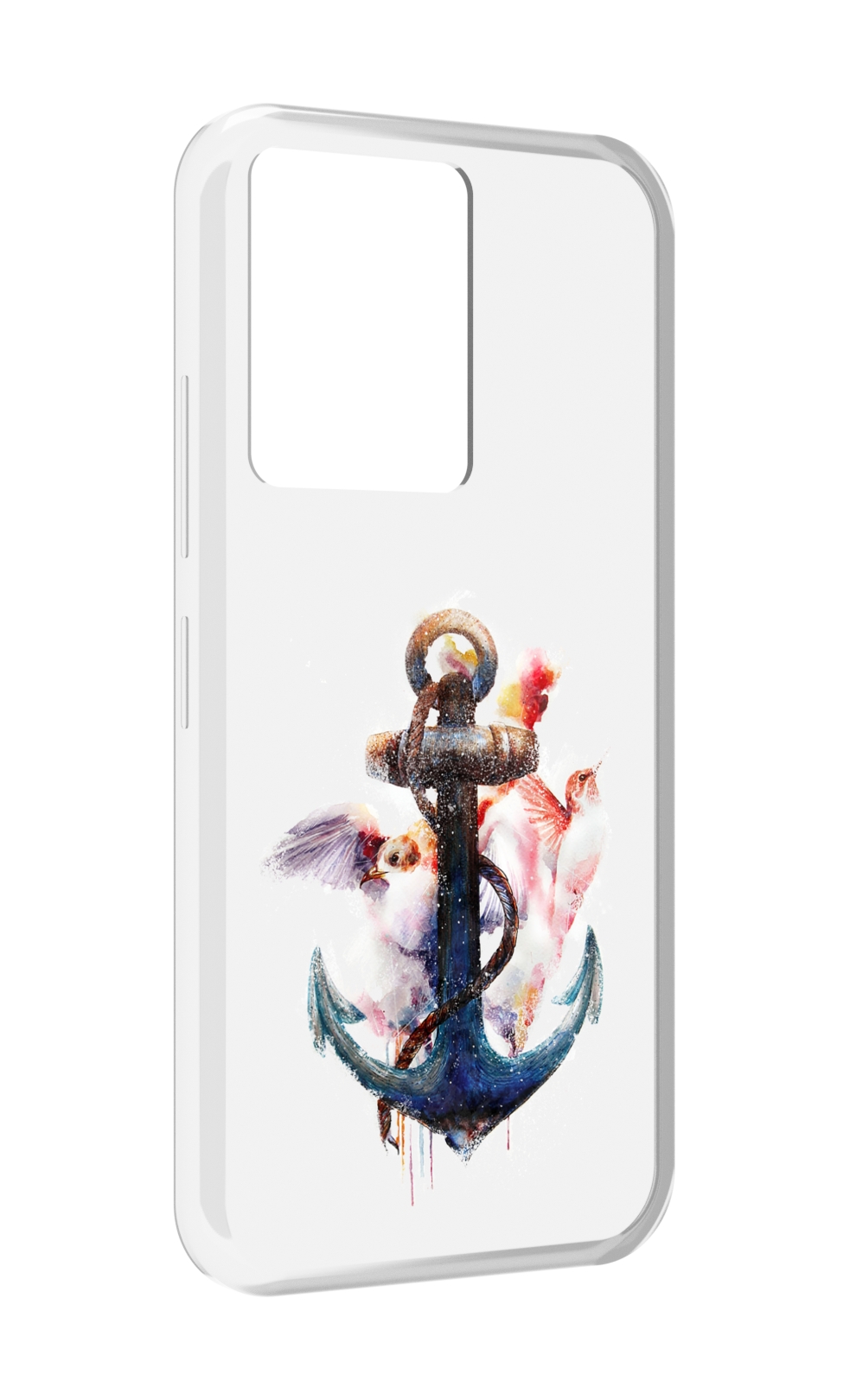 Чехол MyPads якорь с птицами для Infinix Note 12 5G X671 / Note 12 Pro 5G, Прозрачный, Tocco
Чехол MyPads якорь с птицами для Infinix Note 12 5G X671 / Note 12 Pro 5G, Прозрачный, Tocco