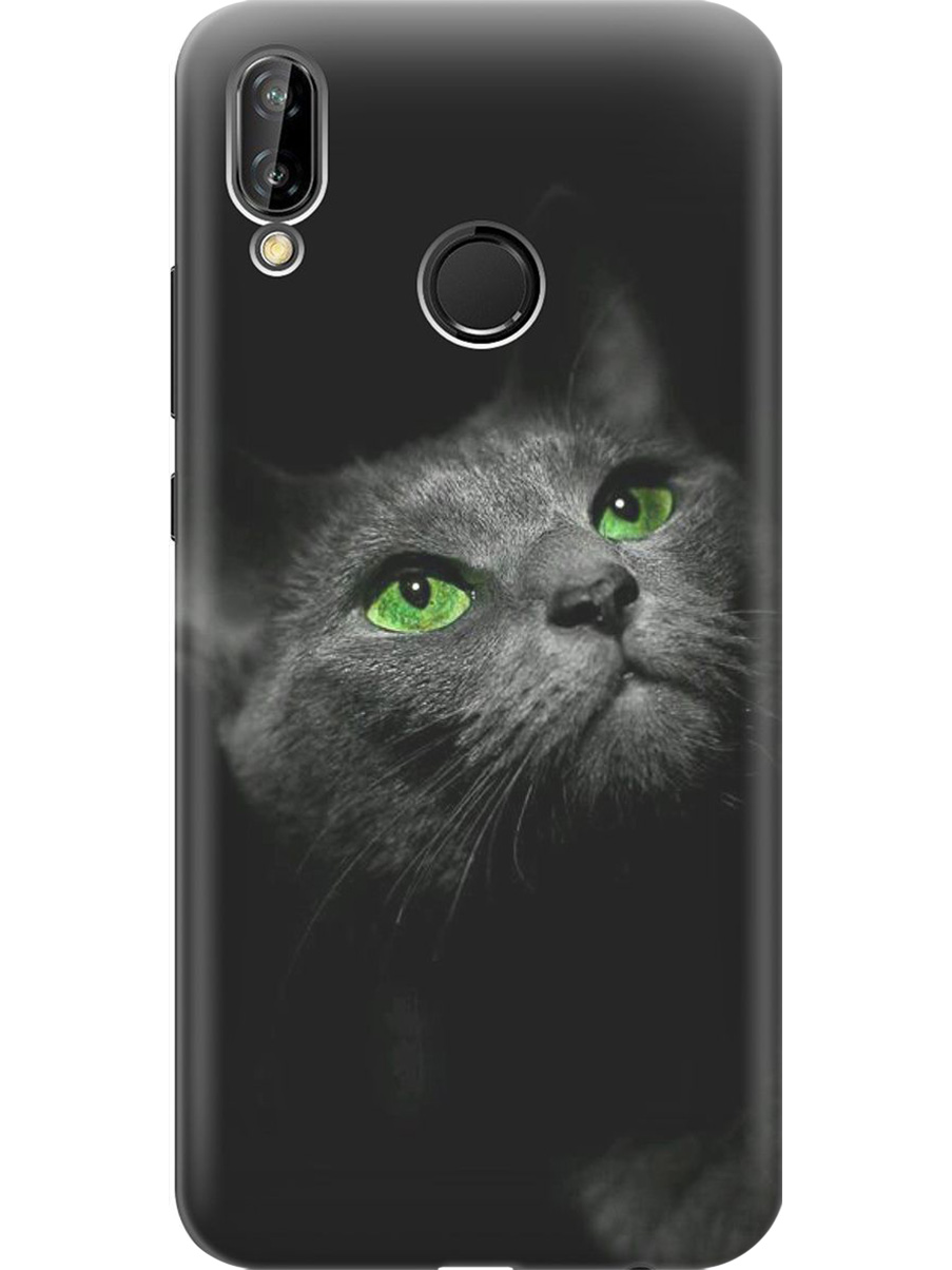 Силиконовый чехол на Huawei P20 Lite / Nova 3e с принтом "Зеленоглазая кошка", Прозрачный;зеленый;серый;черный, 717614211
Силиконовый чехол на Huawei P20 Lite / Nova 3e с принтом "Зеленоглазая кошка", Прозрачный;зеленый;серый;черный, 717614211