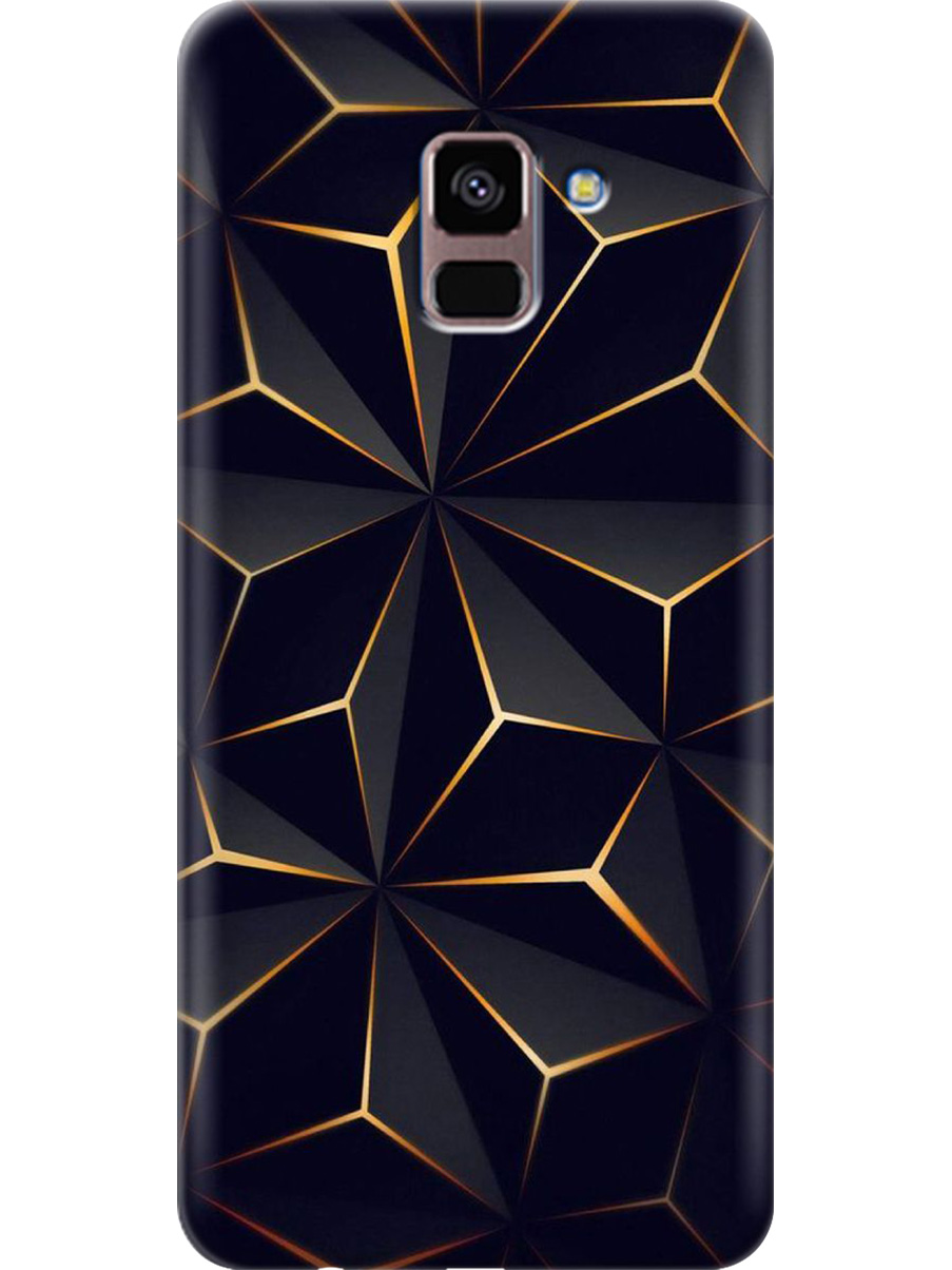 Силиконовый чехол на Samsung Galaxy A8+ (2018) с принтом "Графитовый узор", Прозрачный;оранжевый;черный, 716847631
Силиконовый чехол на Samsung Galaxy A8+ (2018) с принтом "Графитовый узор", Прозрачный;оранжевый;черный, 716847631