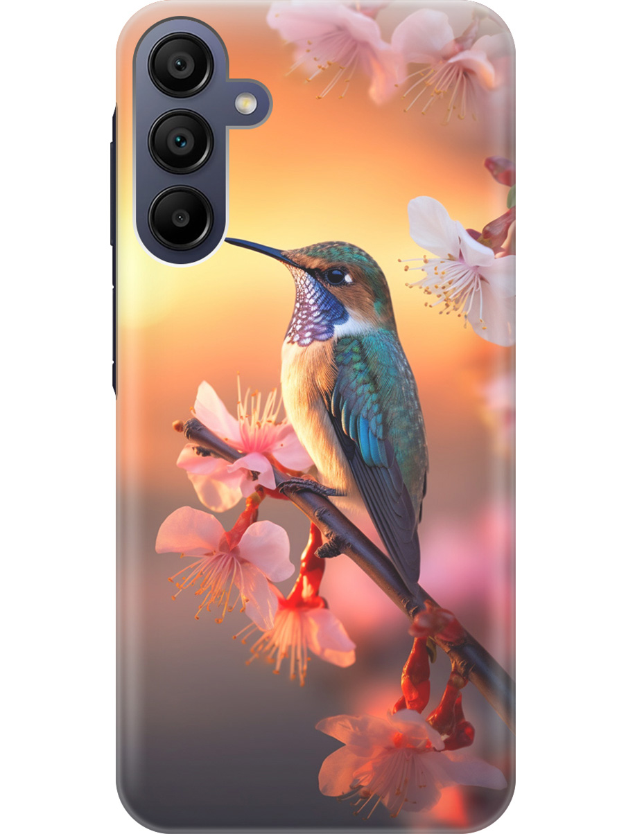 Силиконовый чехол на Samsung Galaxy A15 с рисунком "Птичка и закат", Желтый;красный, 20012138
Силиконовый чехол на Samsung Galaxy A15 с рисунком "Птичка и закат", Желтый;красный, 20012138