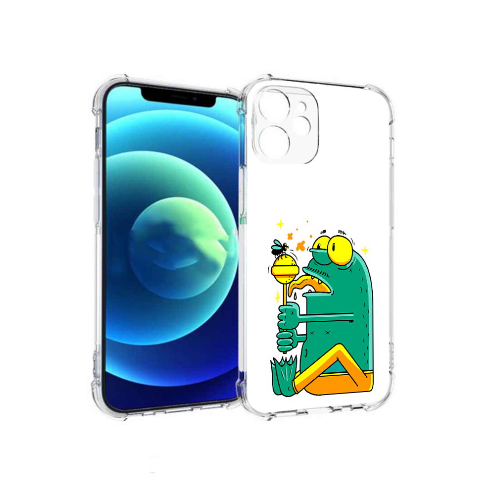 Чехол MyPads Tocco для Apple iPhone 12 mini Зеленая лягушка с чупа чупсом, Прозрачный, Tocco
Чехол MyPads Tocco для Apple iPhone 12 mini Зеленая лягушка с чупа чупсом, Прозрачный, Tocco
