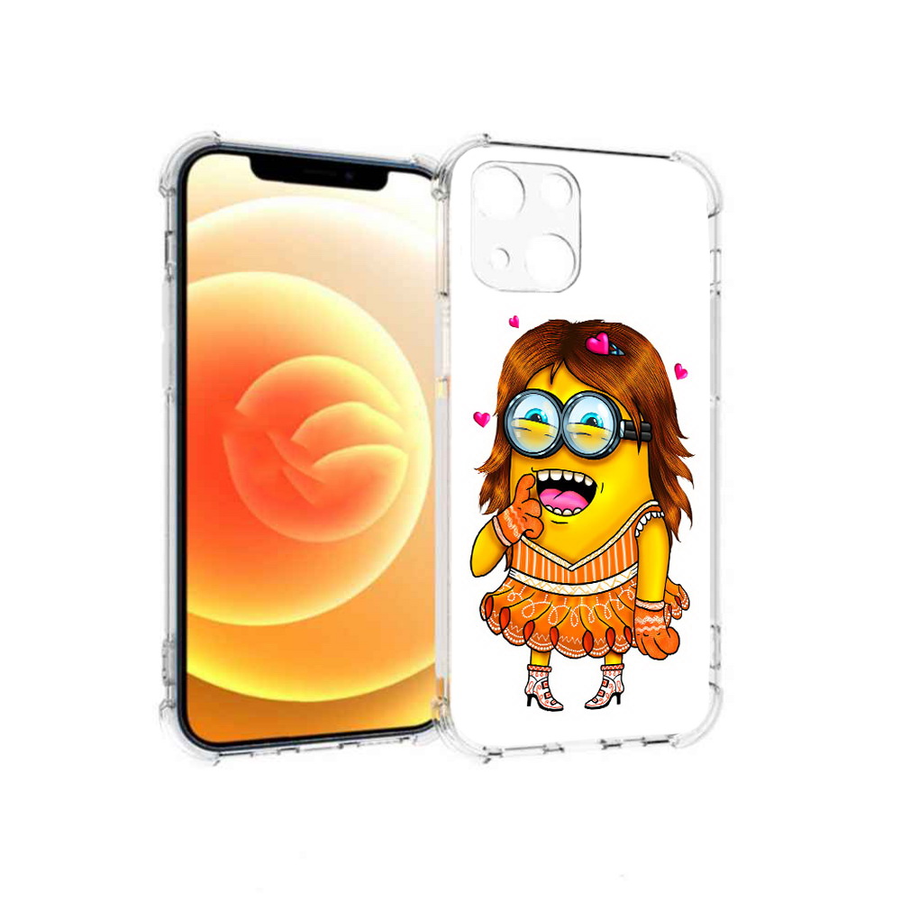 Чехол MyPads Tocco для Apple iPhone 13 Миньон девочка (PT163239.611.116), Прозрачный, Tocco
Чехол MyPads Tocco для Apple iPhone 13 Миньон девочка (PT163239.611.116), Прозрачный, Tocco