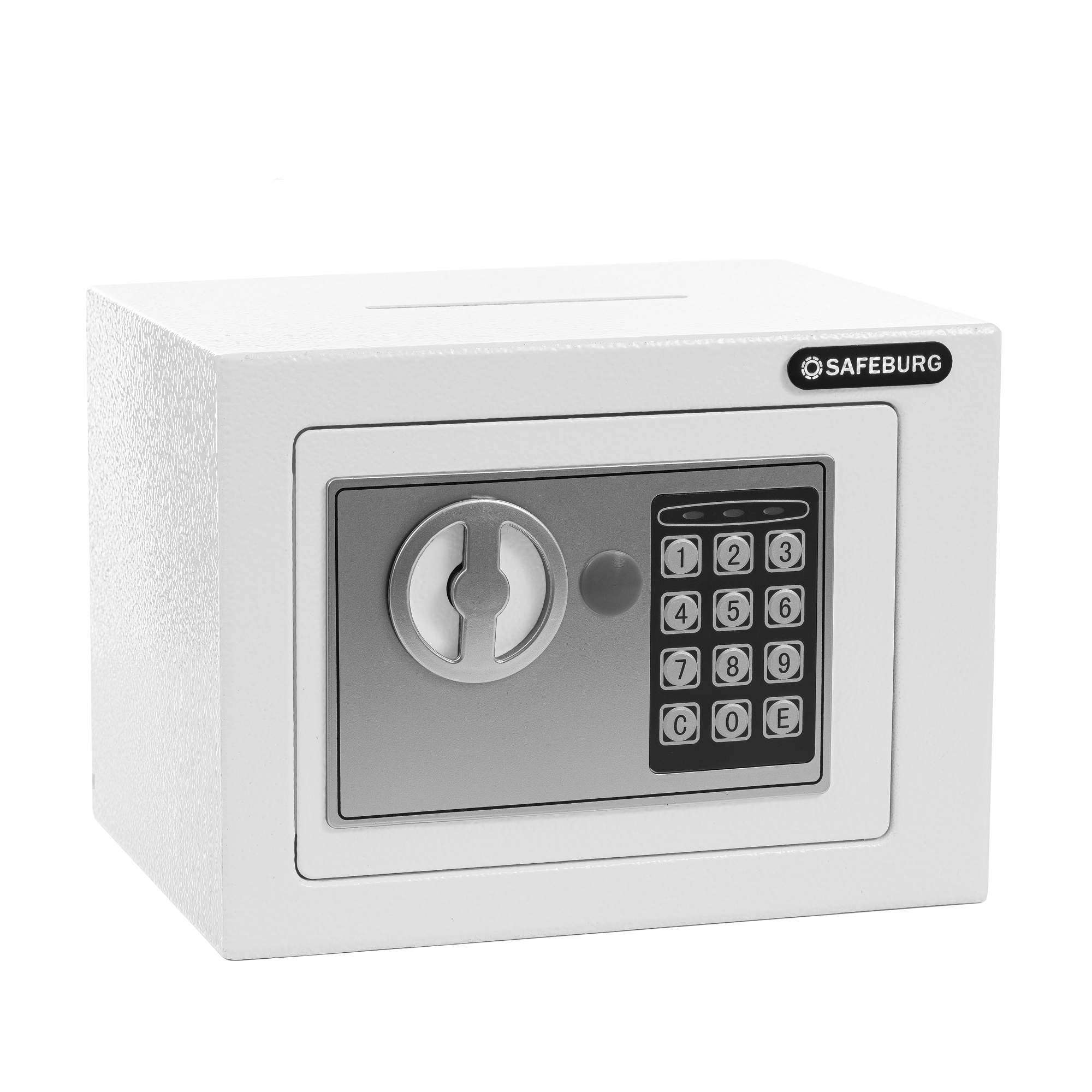 Сейф SAFEBURG SB-170D WHITE, сейф копилка для денег и документов с кодовым замком, Белый, SB-170D WHITE
Сейф SAFEBURG SB-170D WHITE, сейф копилка для денег и документов с кодовым замком, Белый, SB-170D WHITE